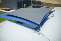 Shadecloth Sails Overlapping